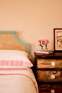 Marshmallow Stripe Super King Bed Bundle