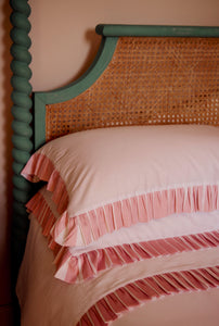 Marshmallow Stripe Double Bed Bundle