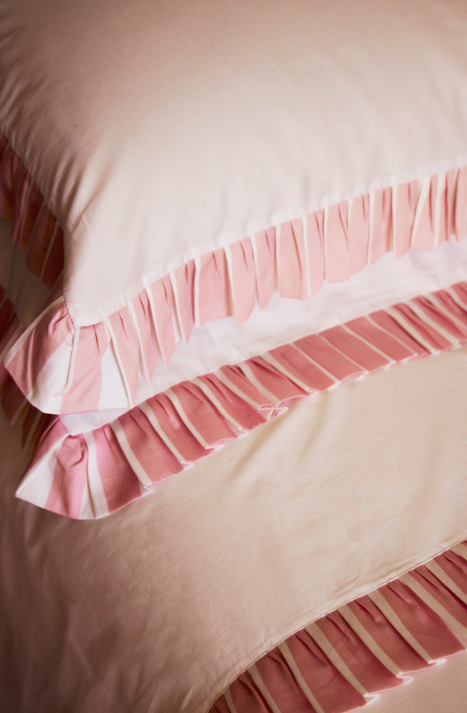 Marshmallow Stripe King Bed Bundle