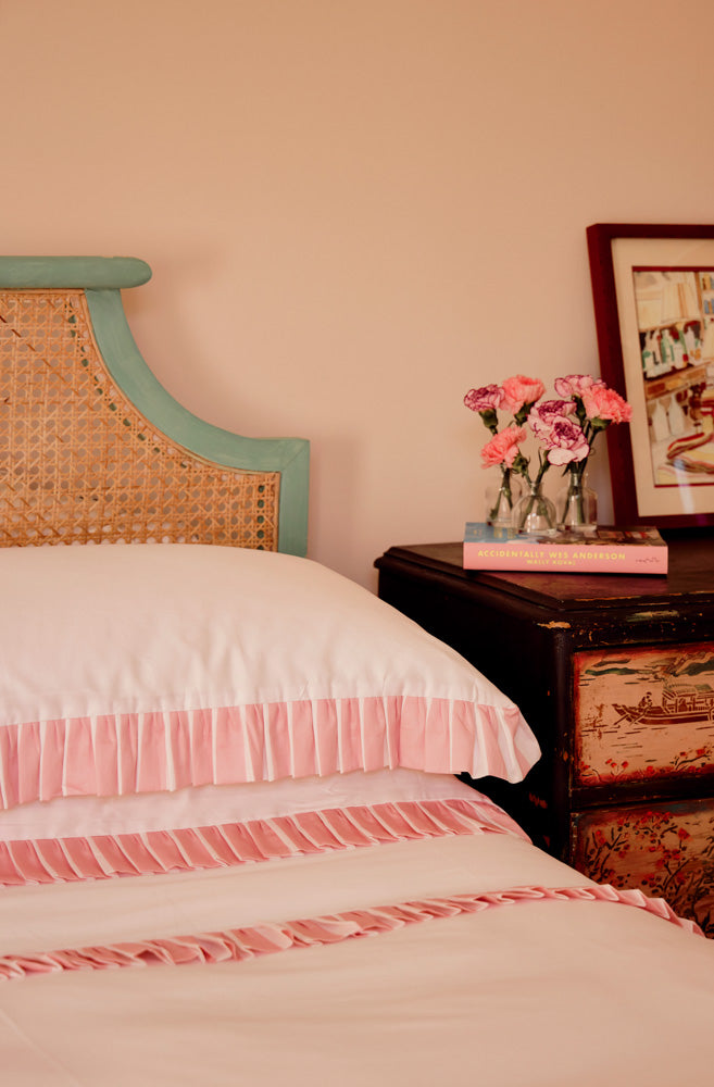 Marshmallow Stripe King Bed Bundle