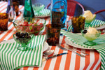 Load image into Gallery viewer, Candy Cane Stripe Tablecloth
