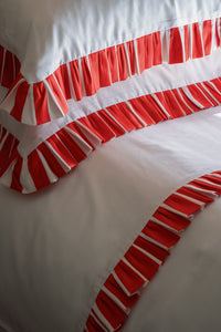 Pair of Frilled Pillow Cases