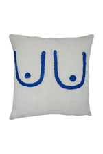 Load image into Gallery viewer, Blue Boob Cushion

